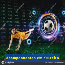 acompanhantes em cruzeiro